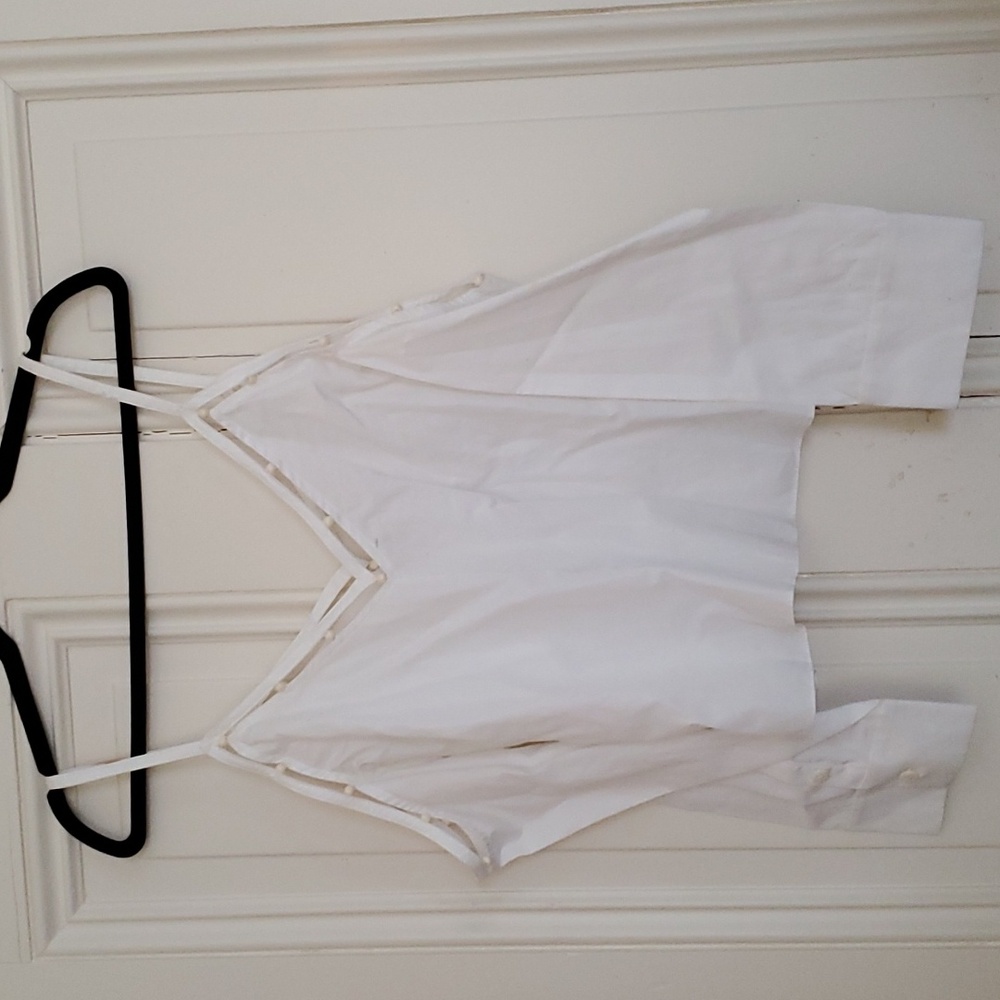 Sz S NWT $450 Edun top with beads